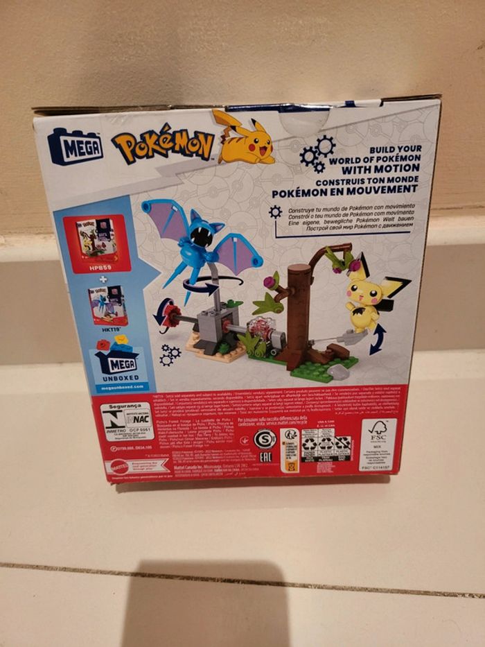 Mega construx pokemon Pichu neuf - photo numéro 2