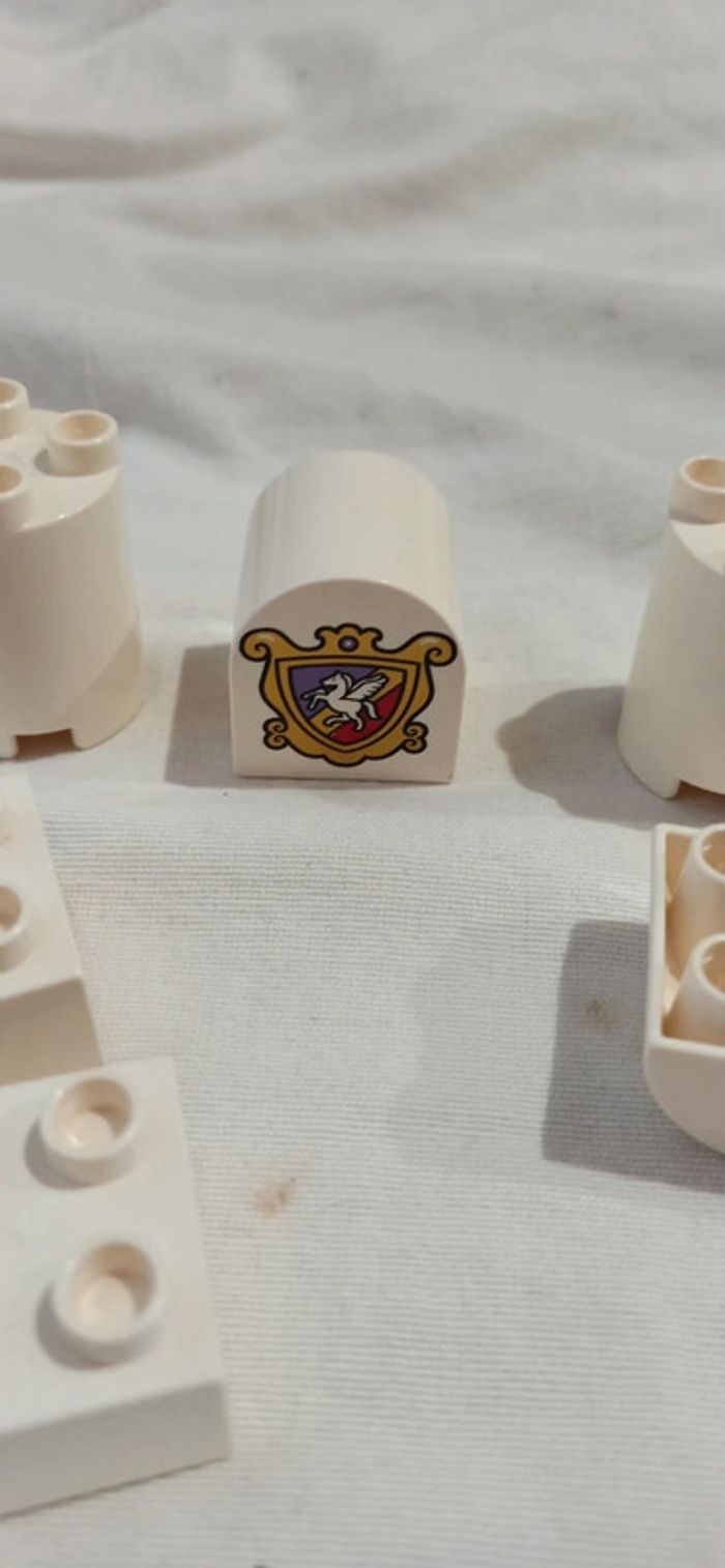 Briques lego duplo blanches - photo numéro 2