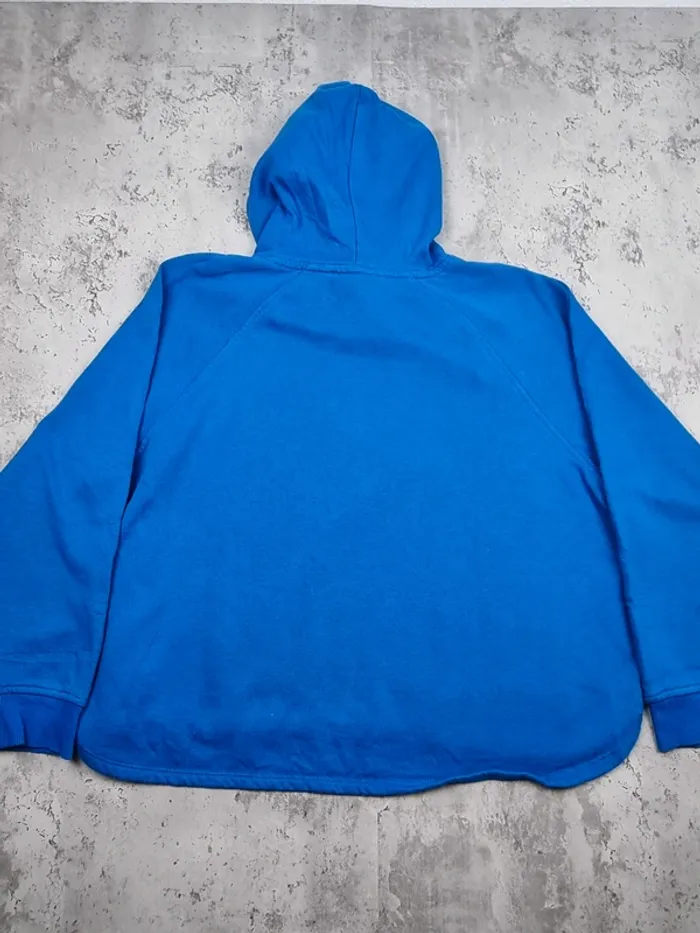 Sweat à capuche bleu Tommy Hilfiger – Taille L Femme (mesures en photos) - photo numéro 4
