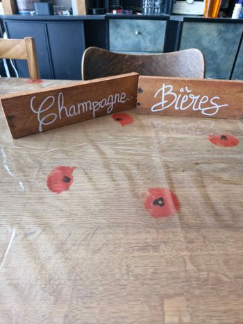 2 planches spéciales boissons