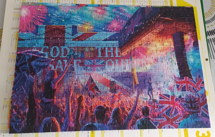 Platinum jubilee 2022 - Lot de 4 puzzles 500p Royal Celebrations - photo numéro 5