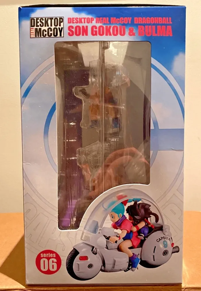Dragon Ball DBZ - Son Gokou Goku & Bulma - Megahouse Desktop Real McCOY - photo numéro 3