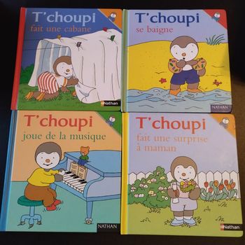 Lot livres enfant Nathan T'choupi