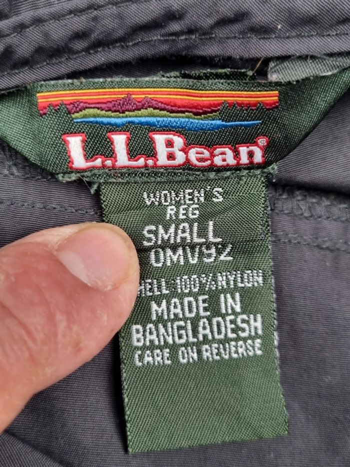 Anorak L.L. Bean noir – Taille S Femme (mesures en photos) - photo numéro 4