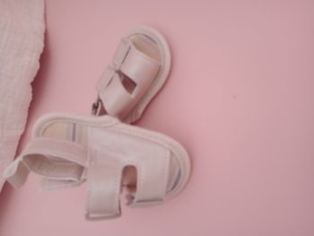 SANDALES COULEUR VIEUX ROSE