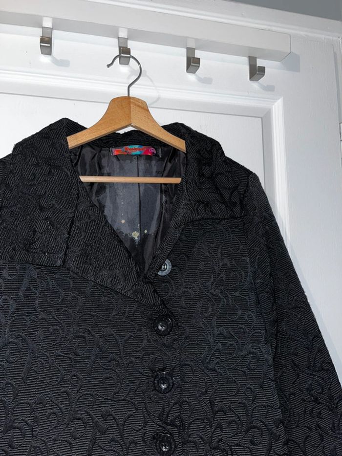 Manteau Desigual noir, taille L - photo numéro 3