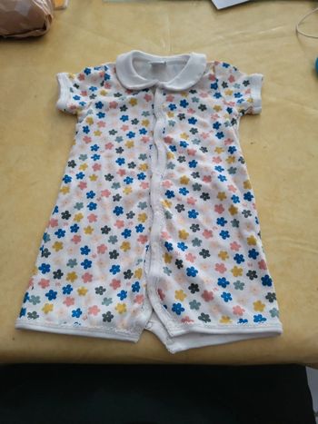 Combishort fleurs