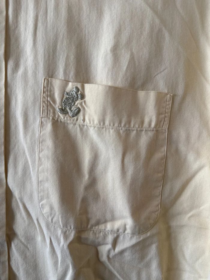 Chemise vintage Disney unisexe jaune – Taille M – Made in USA - photo numéro 2