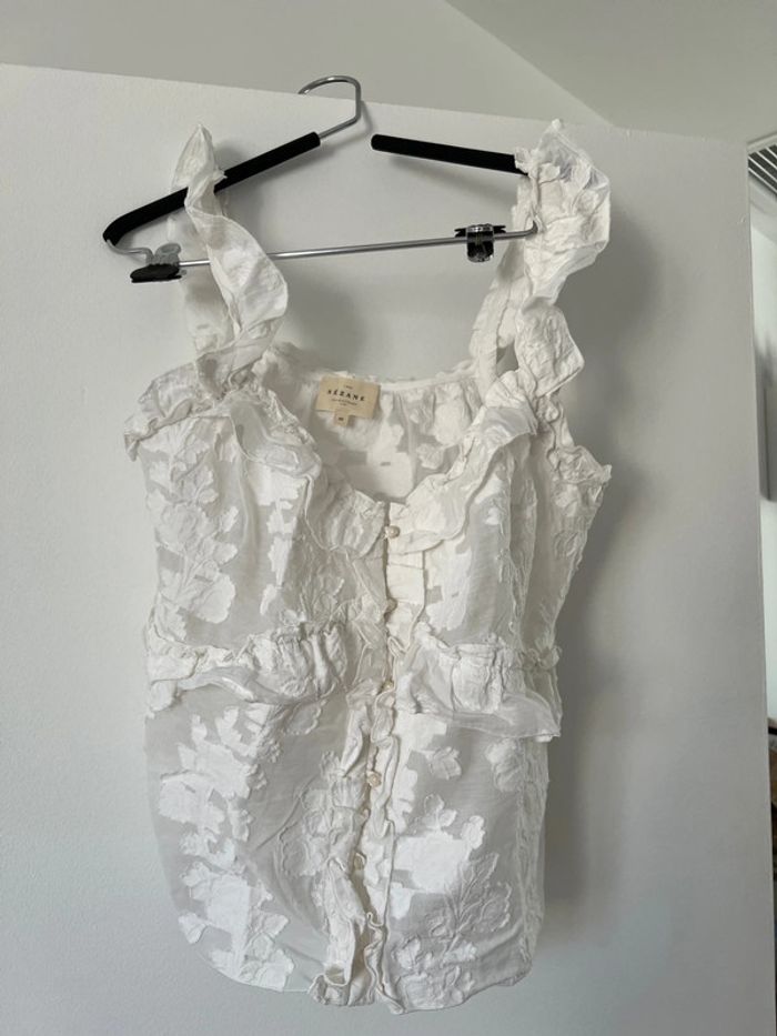 Sezane top Alban taille 40