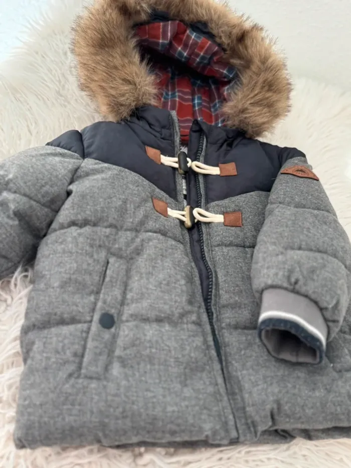 Veste chaude hiver 80 cm garçon - photo numéro 2