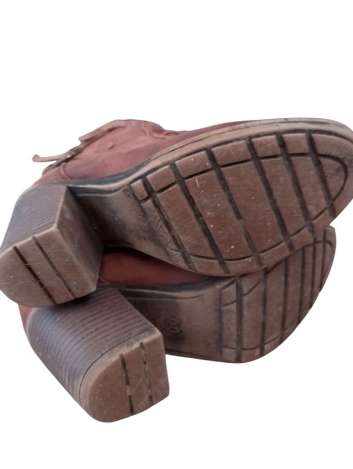 Boots marron vieillit - photo numéro 7