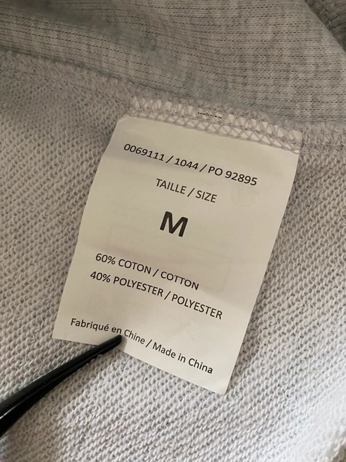 Sweat à capuche gris memphis - photo numéro 4