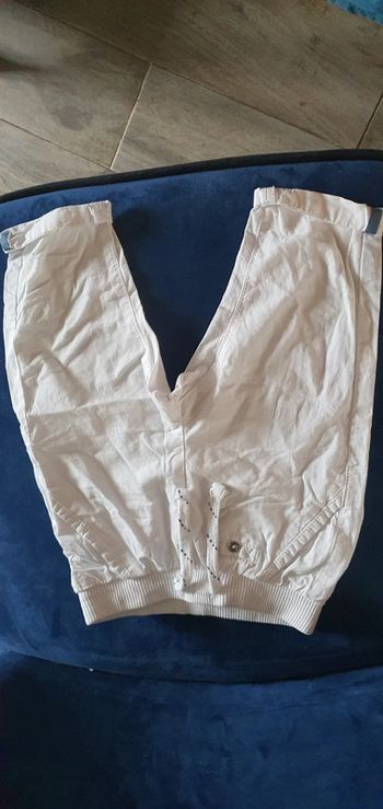 Pantalon blanc kiabi 12 mois