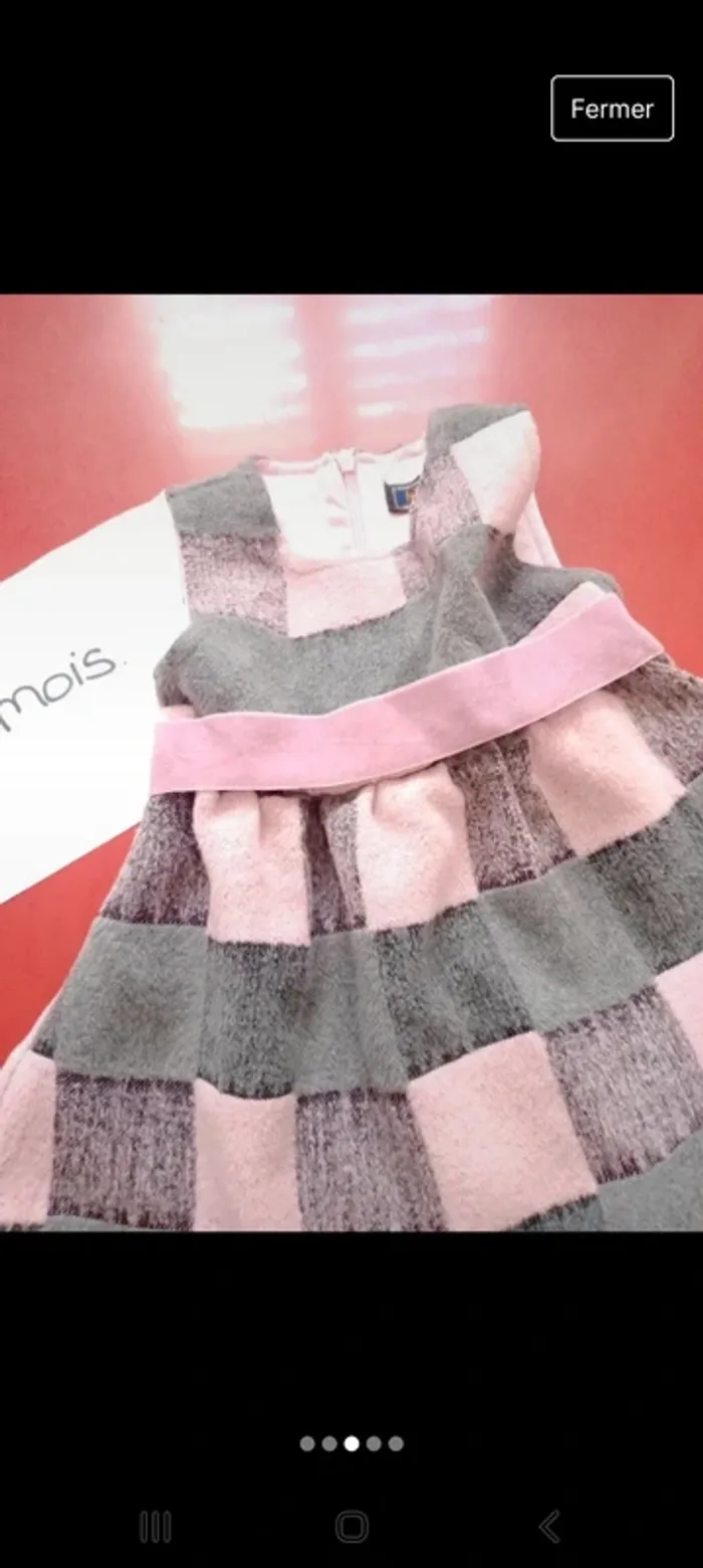 Robe chicaprie 12 mois - photo numéro 3