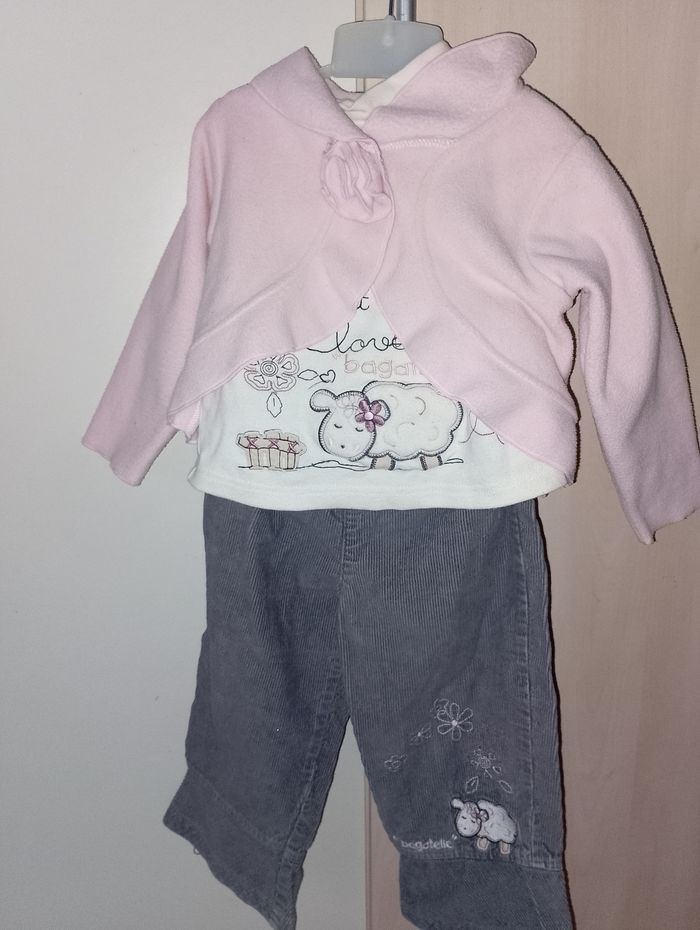Ensemble 3 pièces 2 ans 23 mois