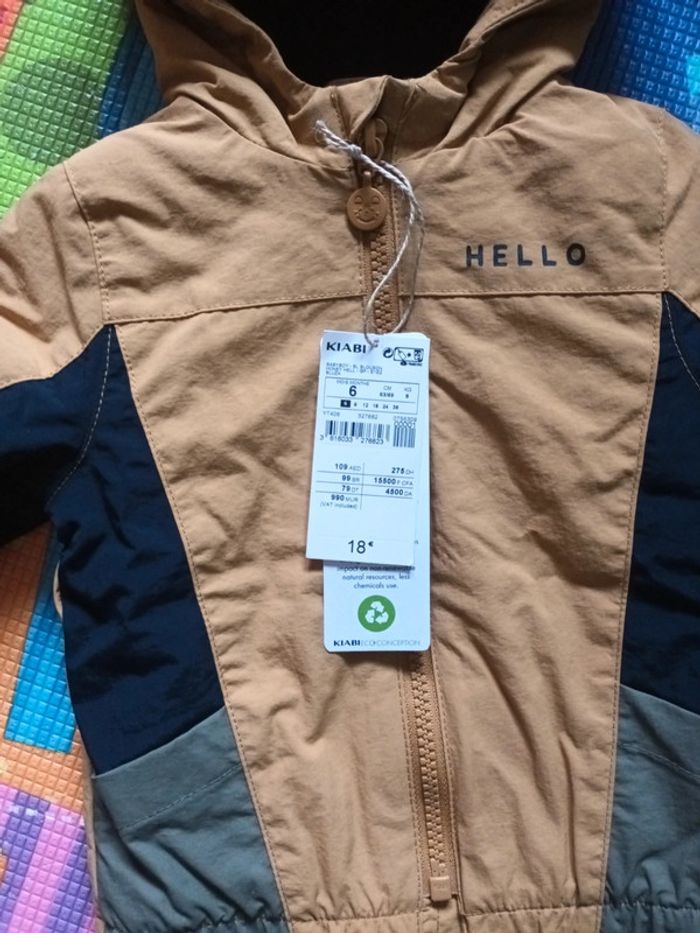 Manteau 6mois neuf - photo numéro 2