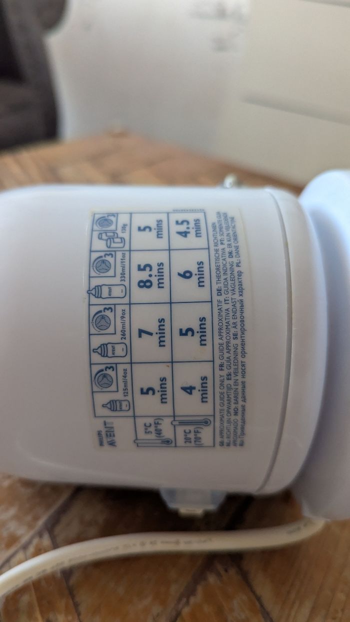 Chauffe biberon pots Philips avent - photo numéro 4