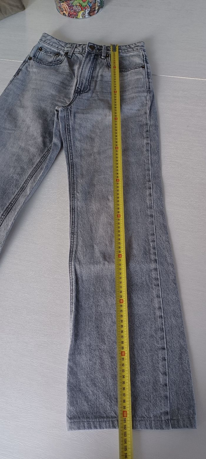 Pantalon jeans femme taille xs stradivarius - photo numéro 6