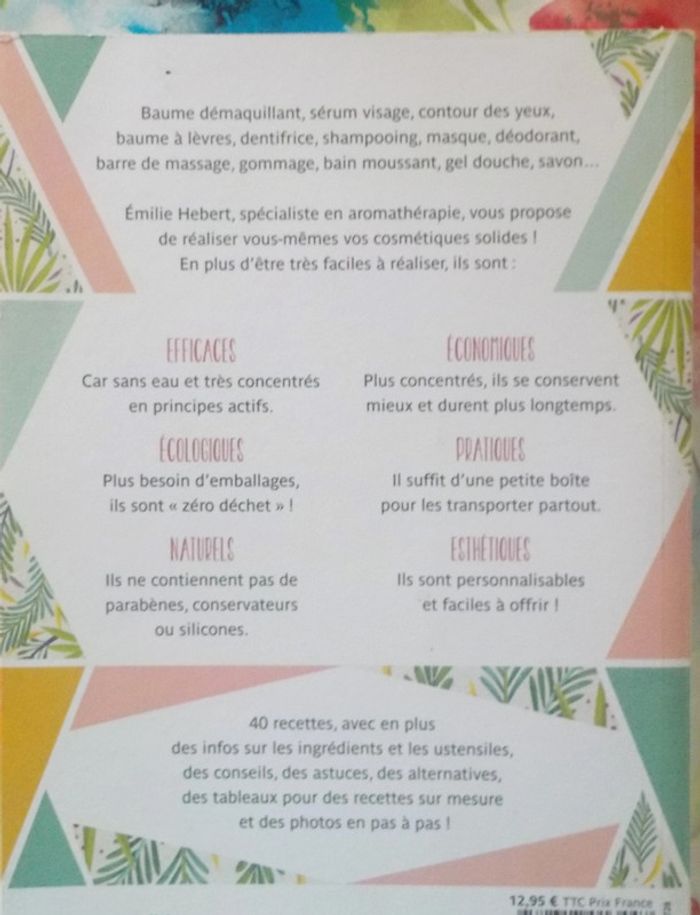 Mes cosmétiques solides Recettes économiques, écologiques 0 déchet - photo numéro 2