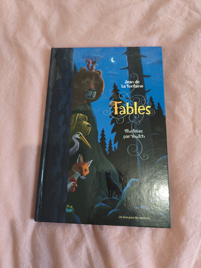 Livre  Fables de Jean de La  Fontaine