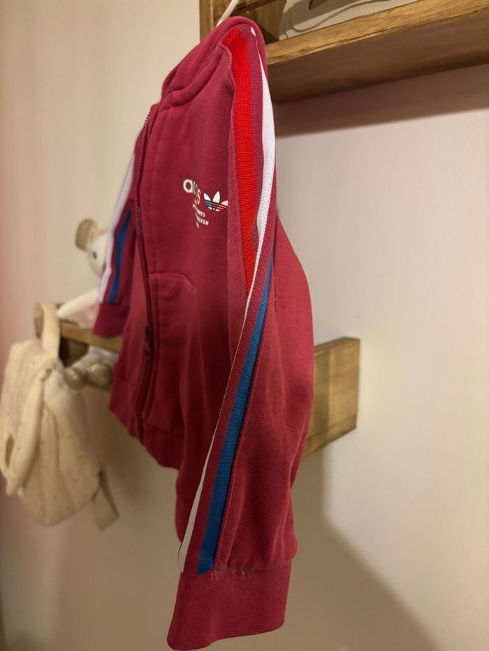 Veste adidas - bébé fille - 6 mois - photo numéro 2