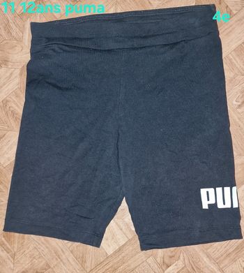 Short puma 11.12ans