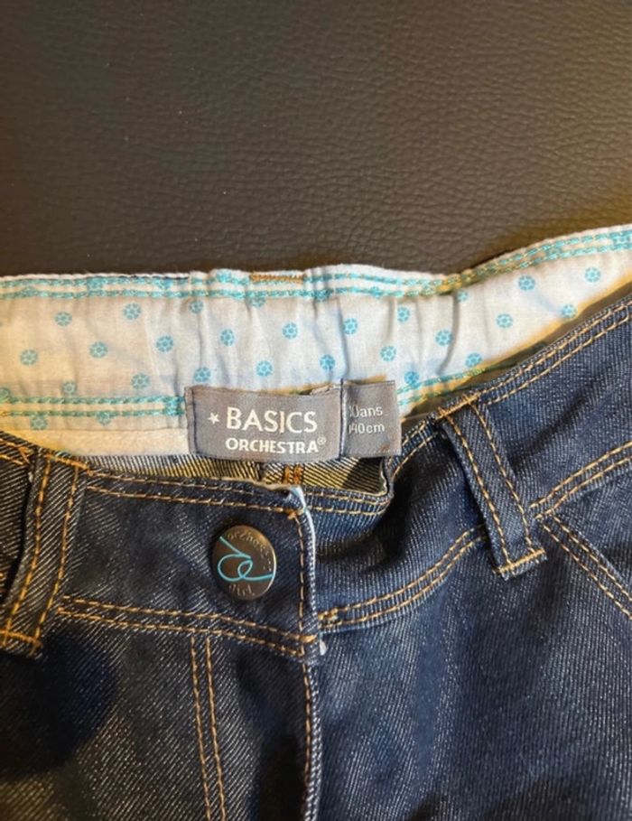 Jeans fille basic orchestra taille 10 ans - photo numéro 6