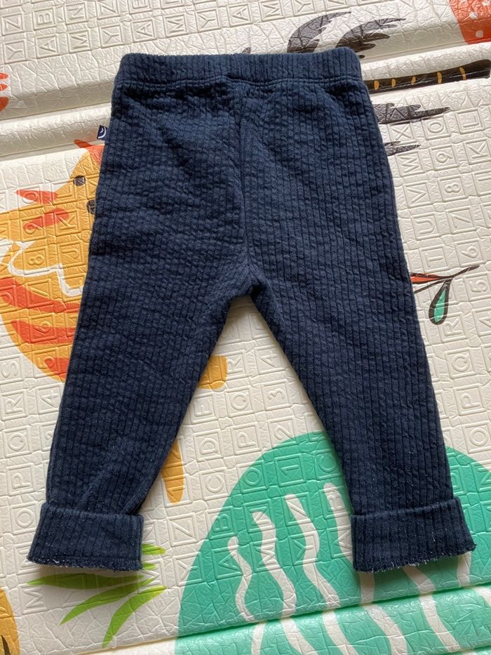 Lot de 2 leggings hiver 6 mois - photo numéro 2