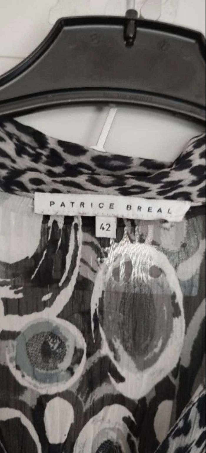 Chemisier long transparent Patrice Bréal 42 - photo numéro 2