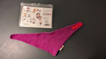 Bandana réversible manymonths lotus / orchidée