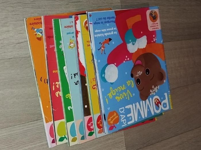 Lot de 7 magazines Pomme d’Api année 2017 L014  7581972026 - photo numéro 5