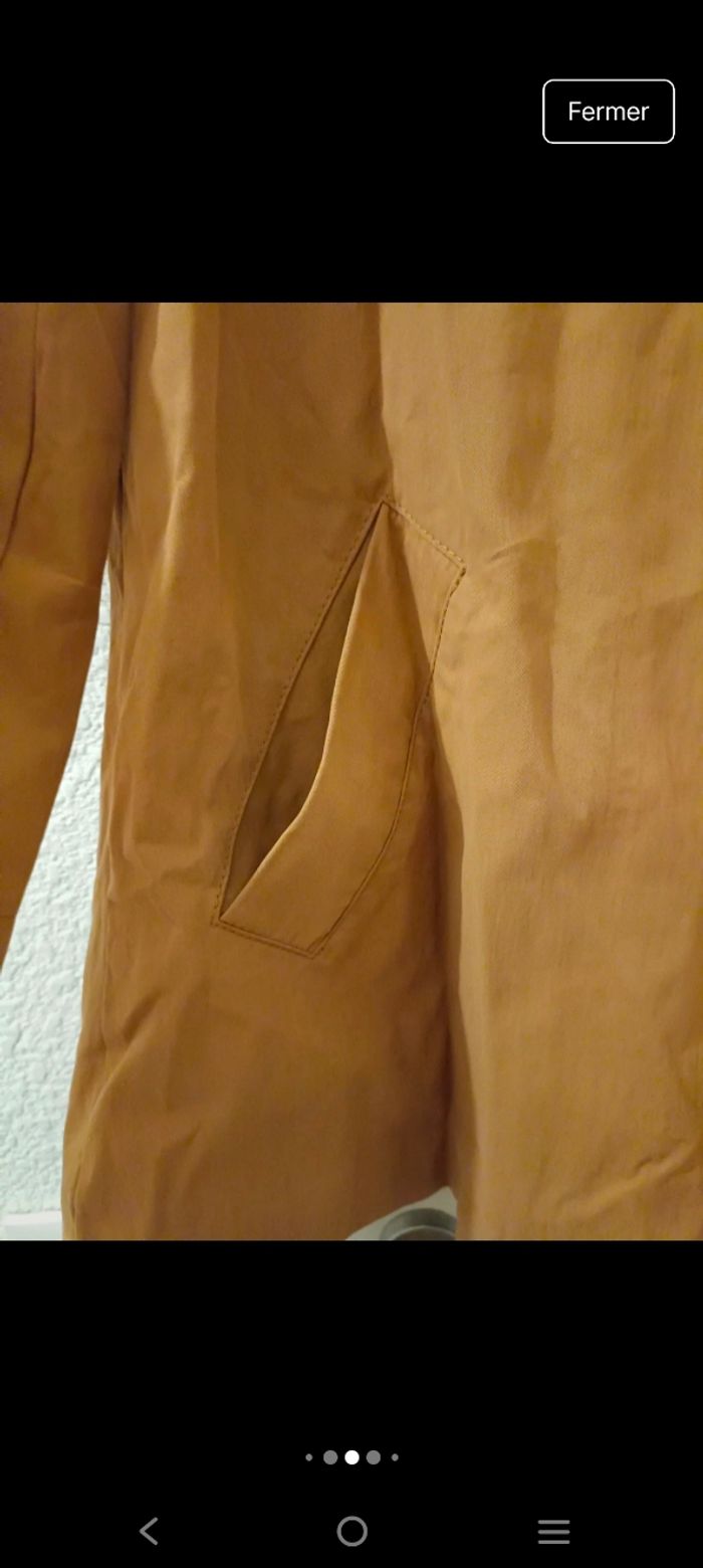 Veste trench femme Etam taille 38 - photo numéro 4