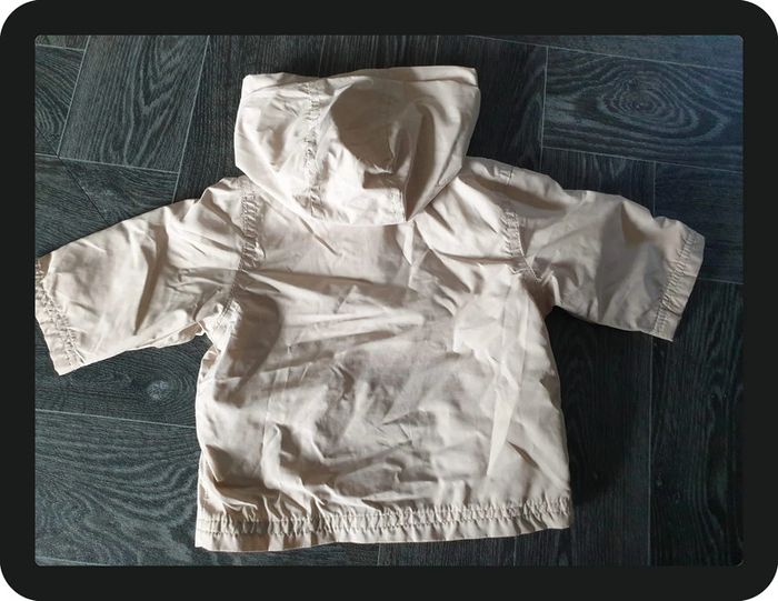 veste/coupe vent garçon marron clair Kitchoun 3 mois - photo numéro 2
