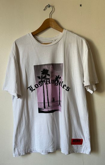 Tee-shirt ample imprimé Los Angeles