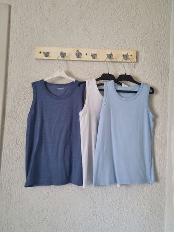 3 débardeurs verbaudet