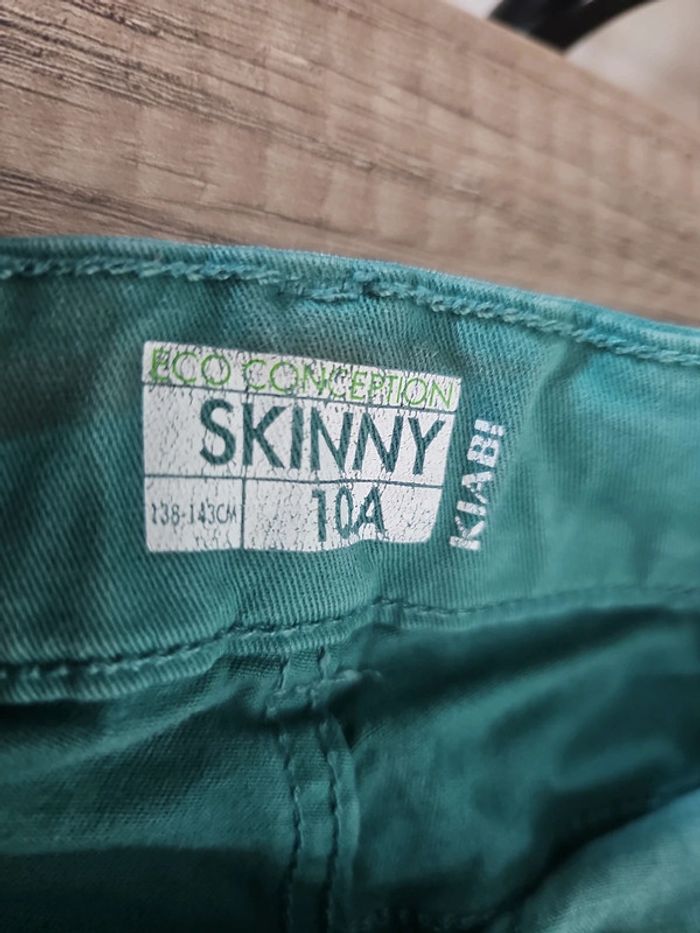 Pantalon jean skinny taille 10 ans pour garçon sans marque - photo numéro 2
