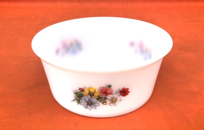 Années 1960  Saladier  Arcopal France Décor Anémones - photo numéro 2