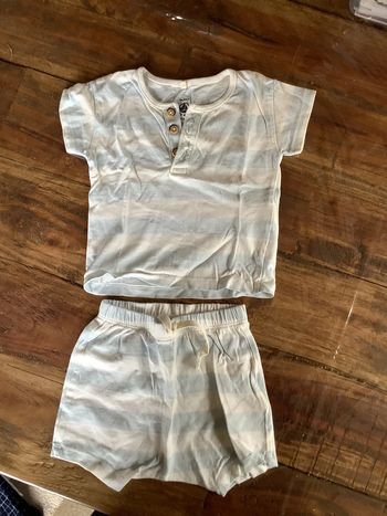 Ensemble petit bateau 6 mois