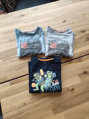 Lot de 3 tee shirts manches longues