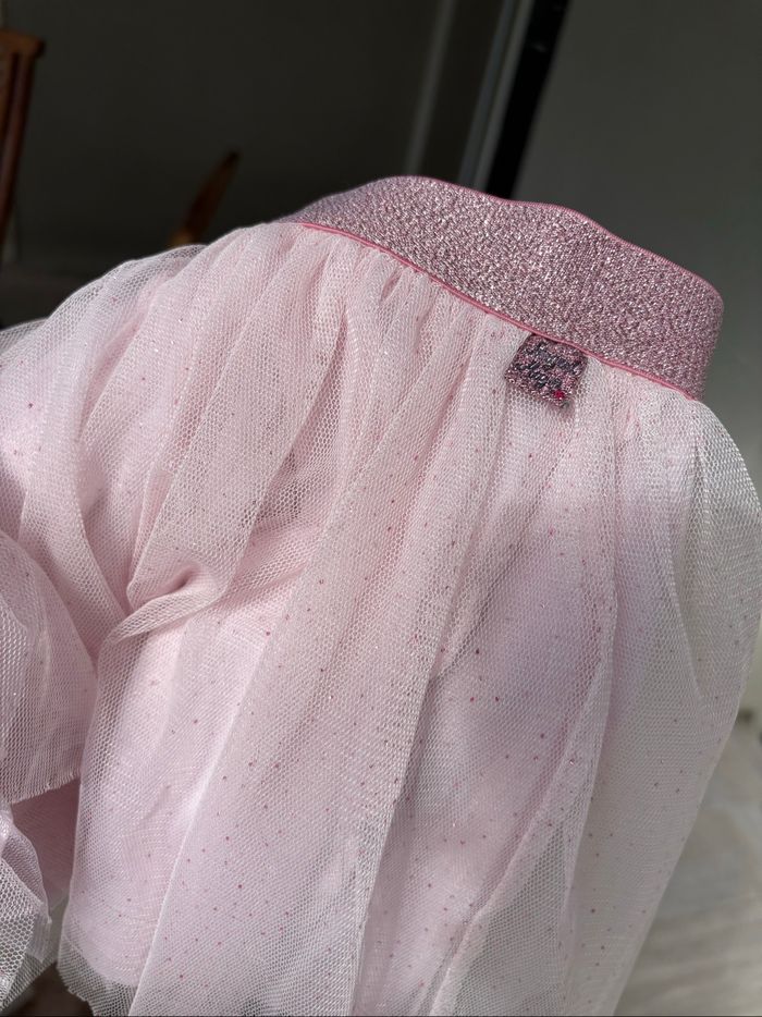 Jupe à paillette rose pâle 3 ans - photo numéro 4