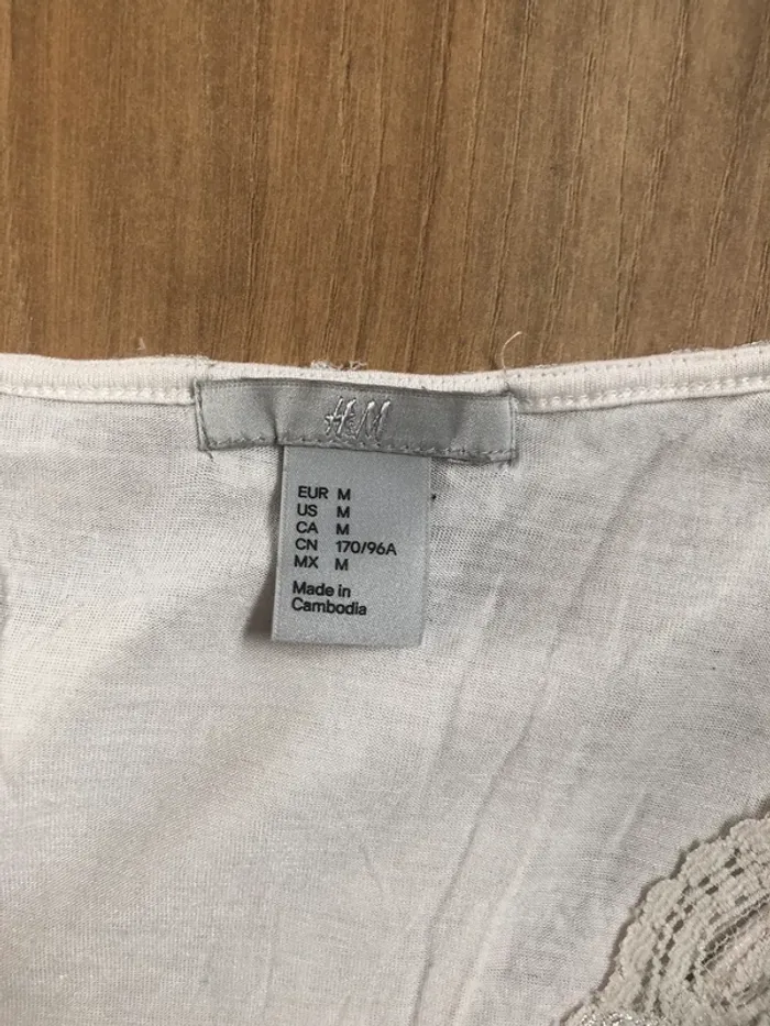 Débardeur dentelle femme H&M - photo numéro 4