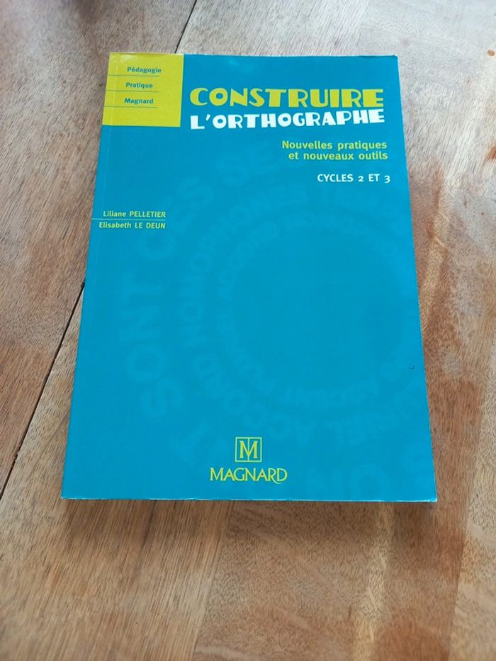 Construire l'orthographe