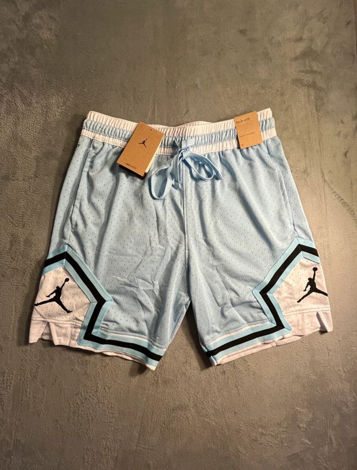 Short en mesh Jordan Dri-Fit couleur Sky Blue – Taille L