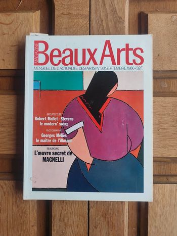 Beaux Arts n°38 sept. 1986 – Mallet-Stevens, Méliès, Magnelli, modern swing & illusion