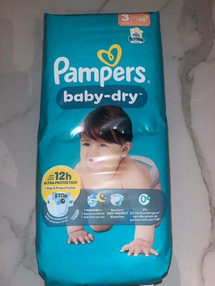 Pampers baby dry taille 3