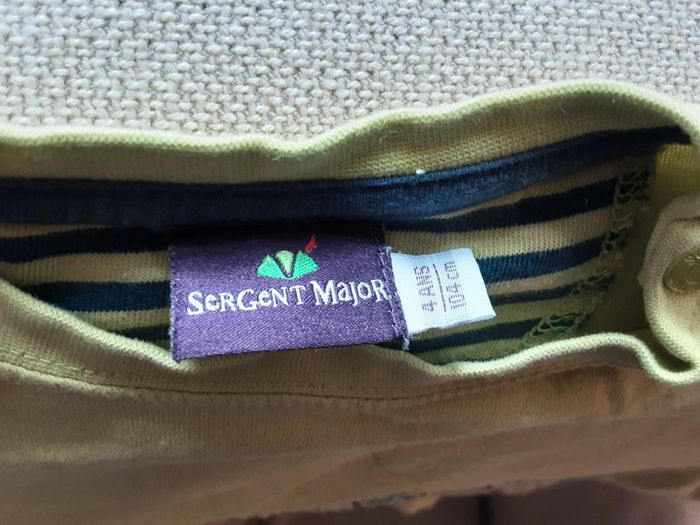 T-shirt enfant Sergent Major 4 ans - photo numéro 3