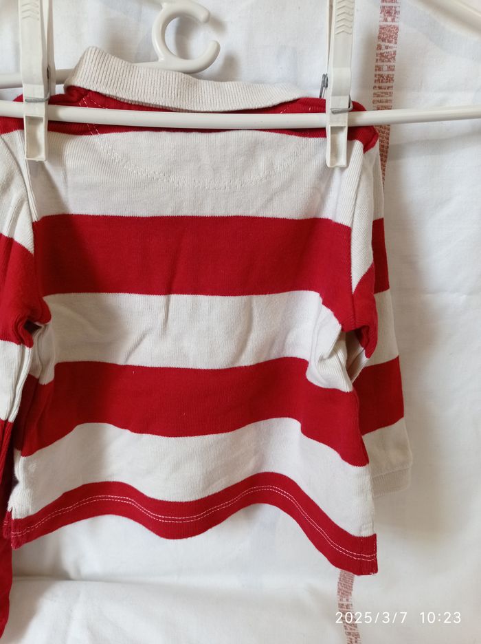 pantalon et haut de Natalys 6 mois ref 26 D3 - photo numéro 2