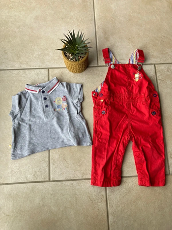 Ensemble garçon taille 12 mois