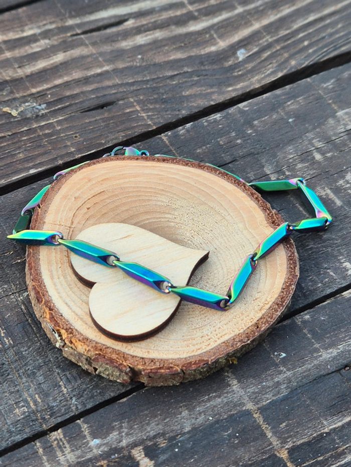 Magnifique bracelet homme caméléon - photo numéro 5
