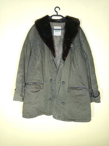Manteau homme couleur kaki marque West Coast, taille 44 fabrication française